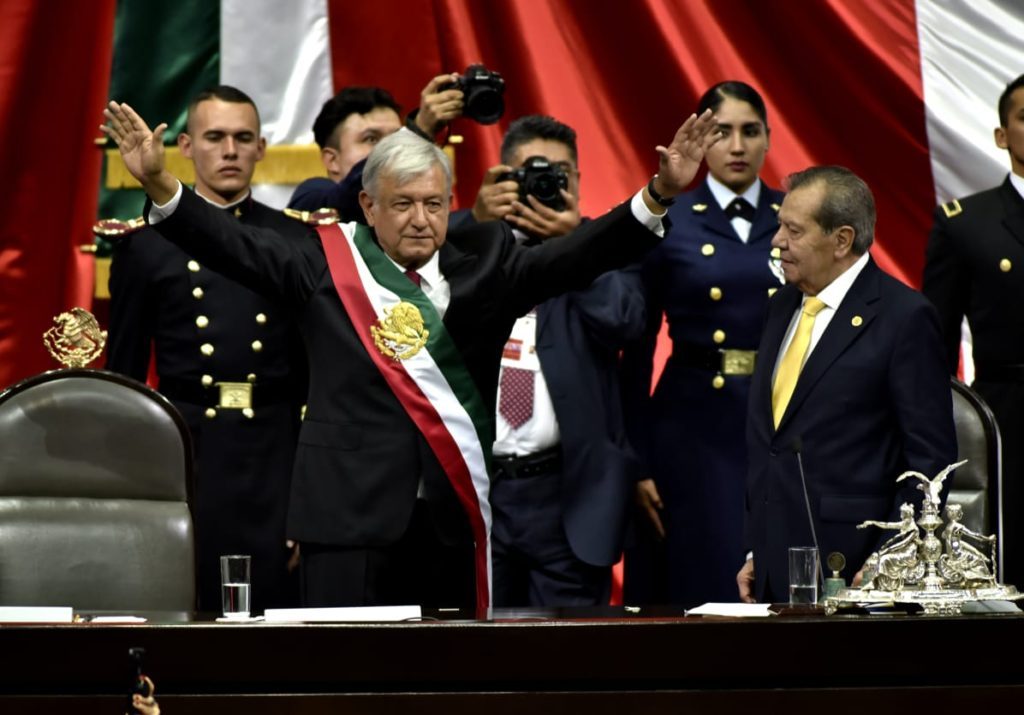 Andrés Manuel López Obrador en el Congreso de la Unión Foto AMLO