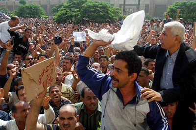 Egypt: The victory of Mahalla workers exposes the weakness of Mubarak’s regime