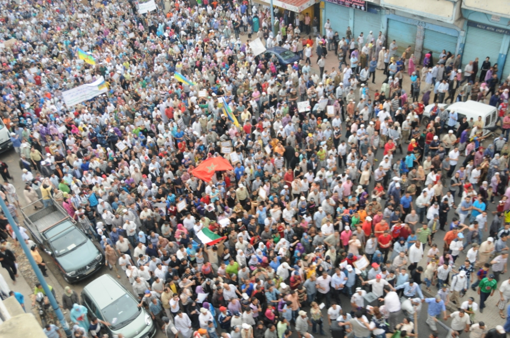 2011 Moroccan protests Image Magharebia