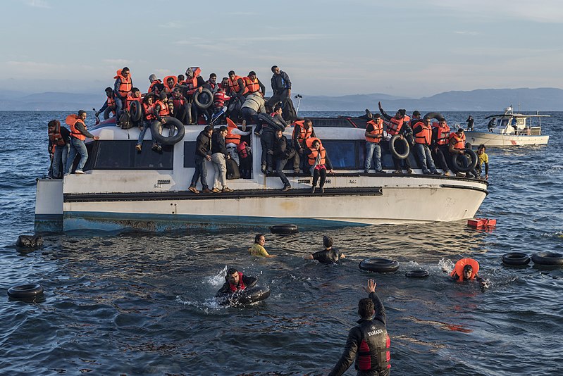 migrant boat Image Ggia