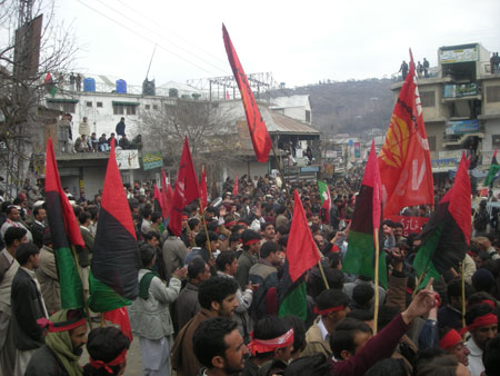 Big protest on January 3rd in Rawalakot
