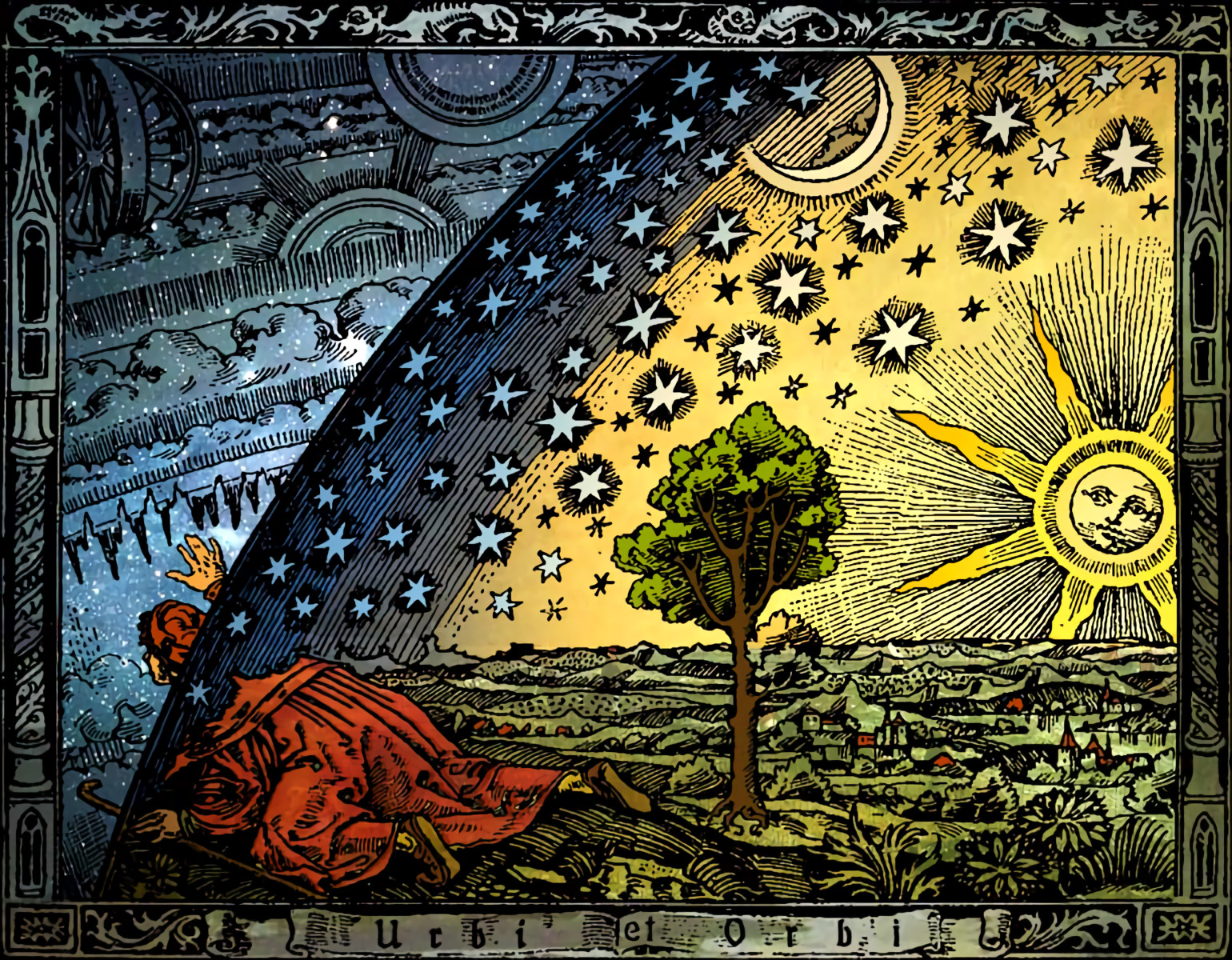 科学的任务应该是不断完善我们对现实的理解，把我们从无知和迷信中解放出来。//图片来源：Camille Flammarion