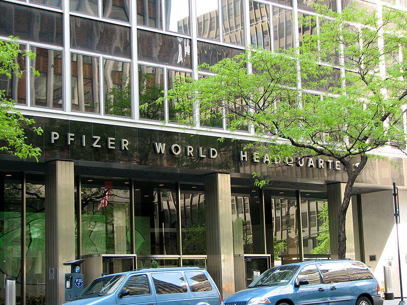New York City Pfizer World Headquarters Image Norbert Nagel