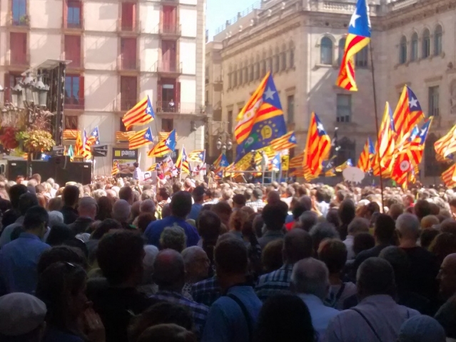 Catalan independence protest 2017 Image Wikimedia Commons