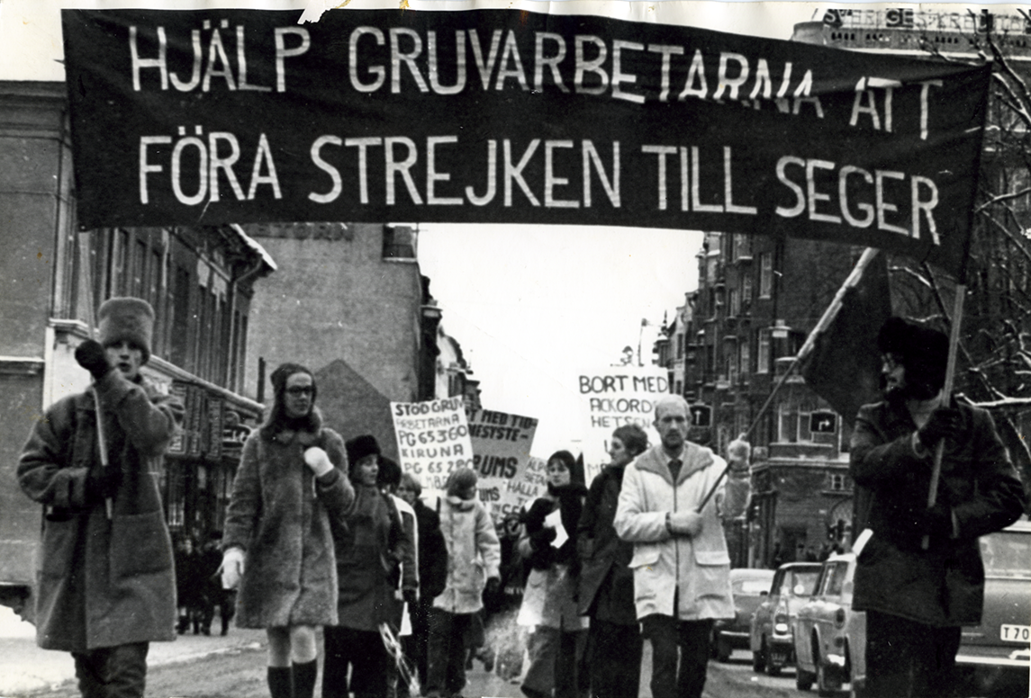 Swedish miners strike 6 Image
