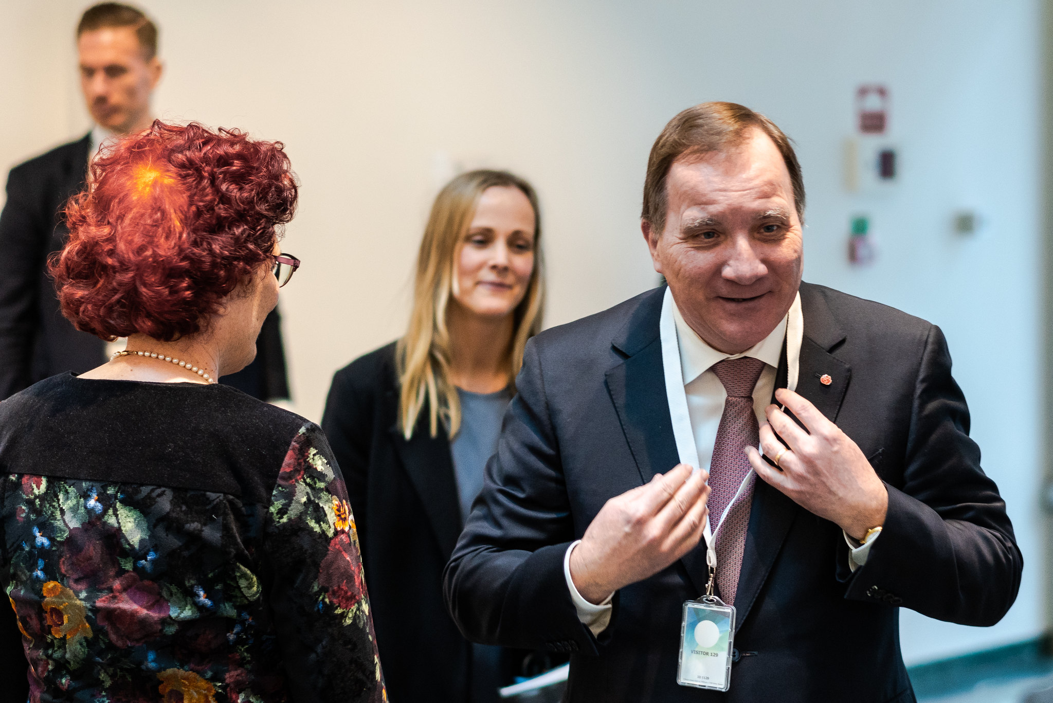 Swedish prime minister Image European Centre for Diseases
