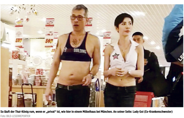 King crop top Image Political Prisoners in Thailand