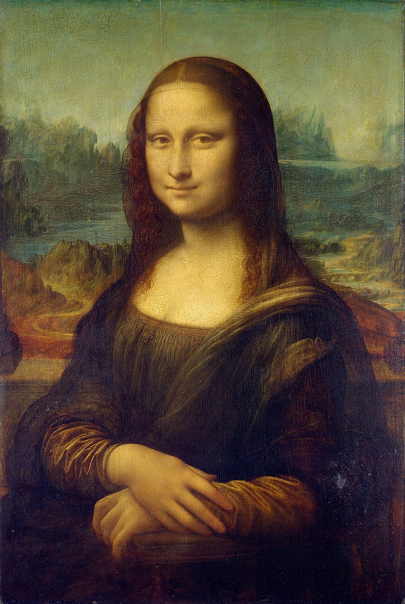 Mona Lisa Image public domain
