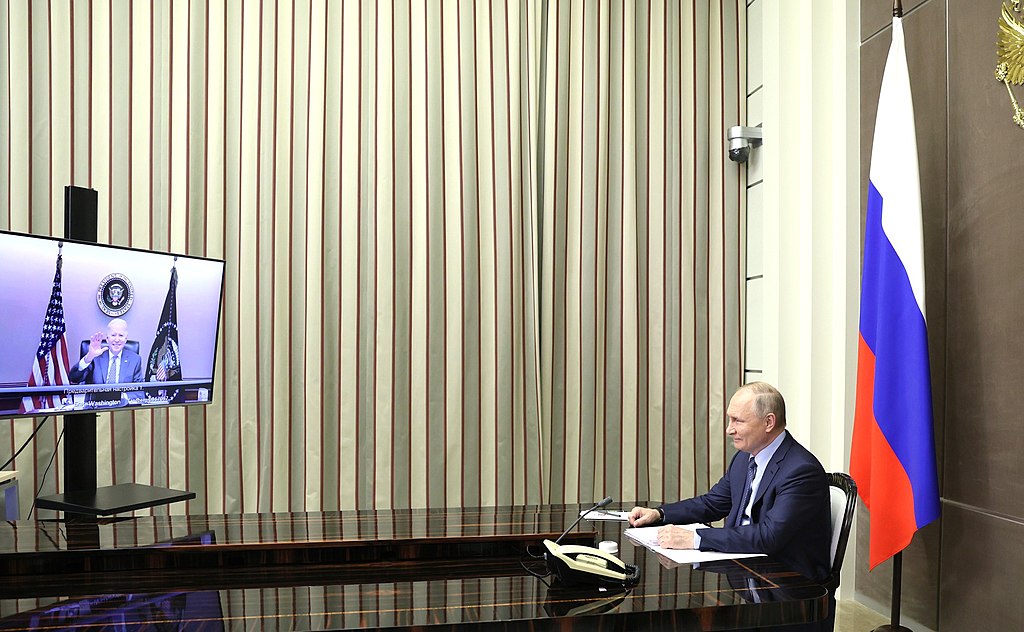 西方國家頑固地拒絕考慮俄羅斯的要求，這使普京認定他的選擇除了丟臉出局外，就只有實現他的威脅。//圖片來源：kremlin.ru