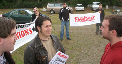 Canada: Fightback at Miners' Memorial Day 2007