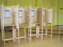 Polling Booth - Public Domain