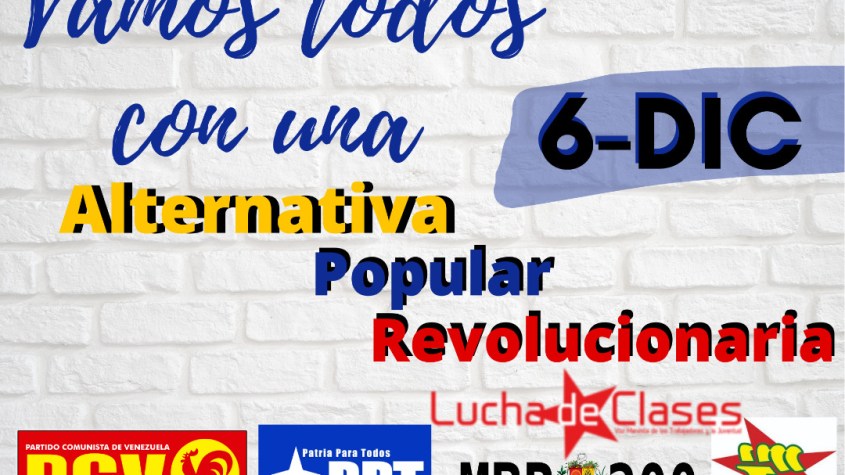 Nace la Alternativa Popular Revolucionaria: ¡reconstruyamos la ...